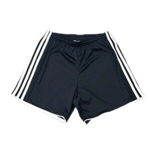 Adidas Women's Climacool Black w/White Stripe Athletic Shorts Sizes Small